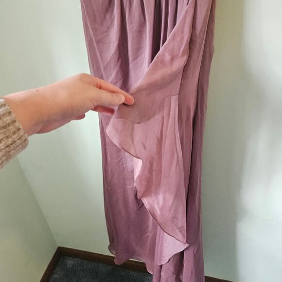 Jade by Jasmine Mocha Gown Special Occasion Bridesmaid Prom Cocktail Dress - Picture 8 of 16